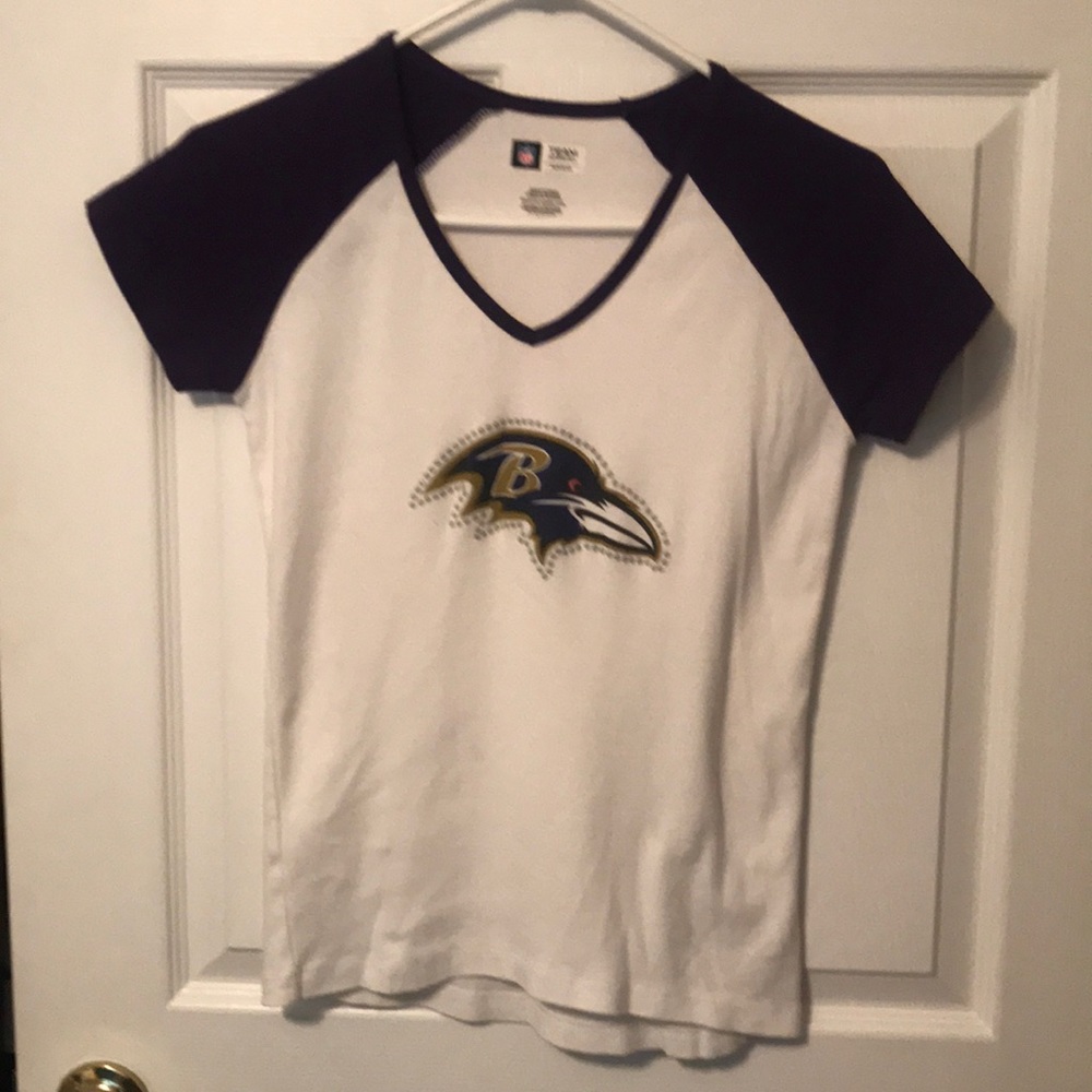 NFL Team Apparel Baltimore Ravens t-shirt! Sz M!